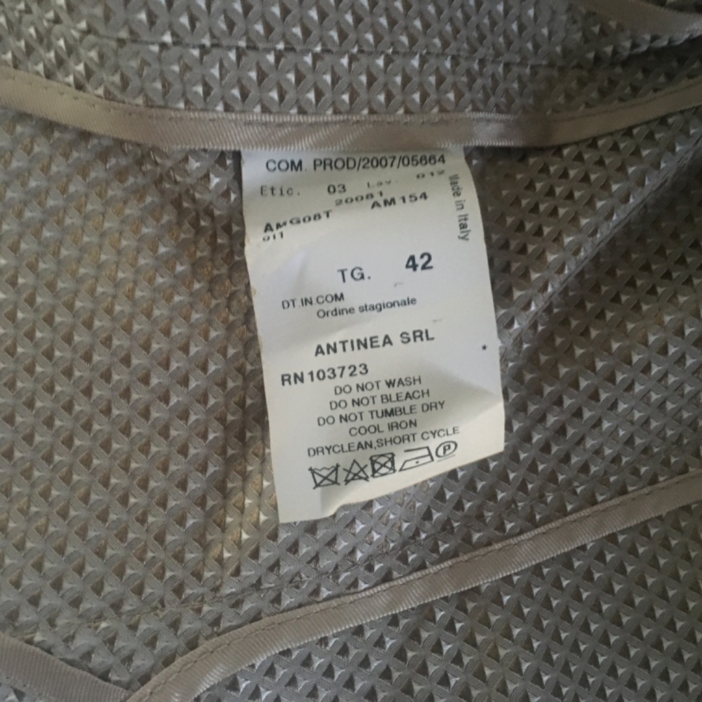 Armani collezione silk jacket blazer - Picture 6 of 7